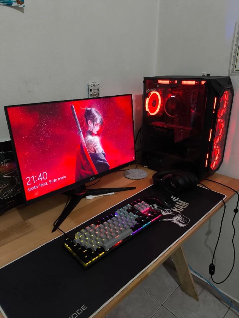 PC Gamer (Ryzen 7 + RX  PULSE 5700 8GB)
