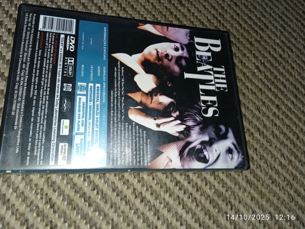 DVD The Beatles Washington Coliseum  - Foto 5