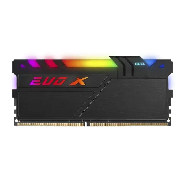 Memória DDR4 Geil EVO X II RGB Sync, 16GB (2x8GB), 3200MHz, CL16, Preta64739260212994121