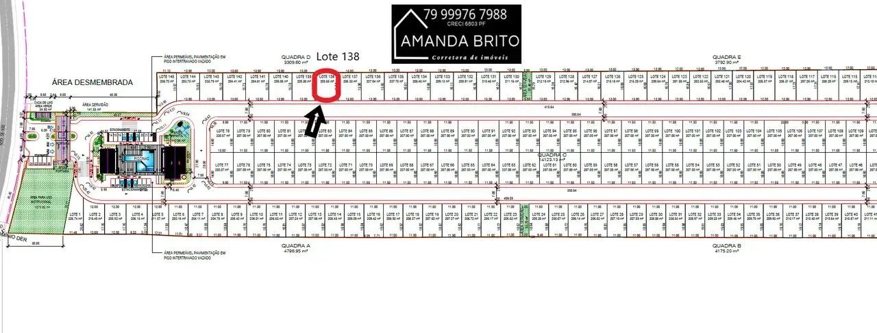 Sunset Beach - Lote c/ 205,65 m² na Barra dos Coqueiros - Foto 2