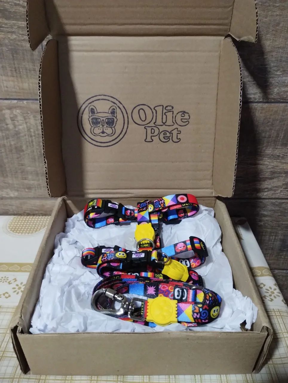 Coleira e guia para cachorro  - Oliepet - Foto 5