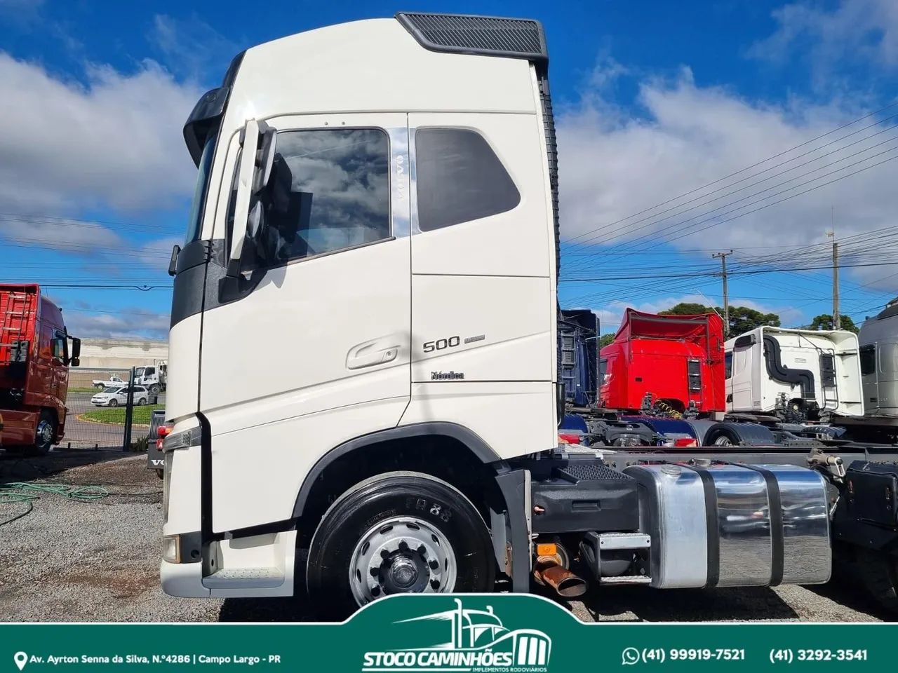 Volvo FH 500 Globetrotter, 6x2T, ano 2018, cambio automático, impecavel - Foto 3