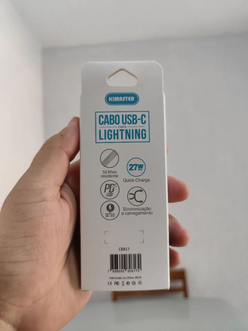 Cabo USB-C para Lightning KIMASTER - Foto 2