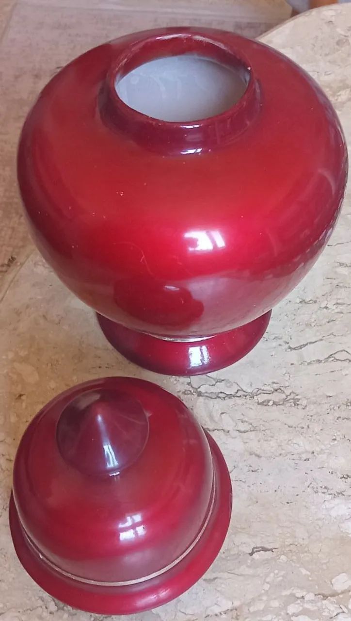 Potiche grande de ceramica - Foto 4