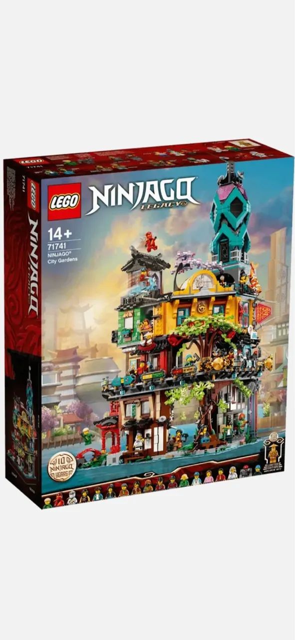 【新品未開封】2041 by Lewis Chaplin Lego Ninjago - 71741 - Jardins da Cidade de Ninjago - Novo