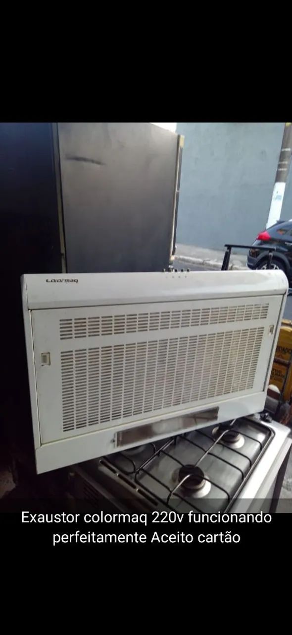 Exaustor Colormaq 220v Funcionando Perfeitamente