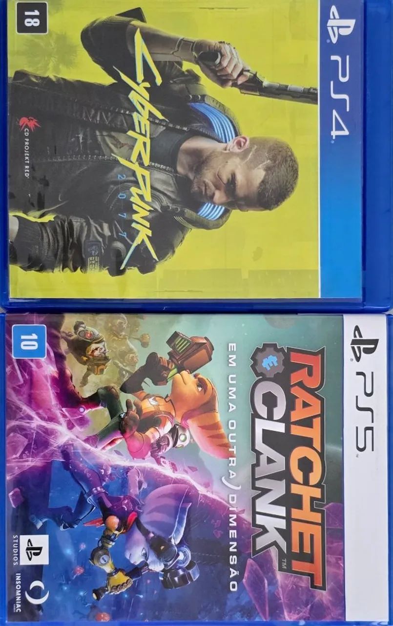 Cyberpunk 2077 PS4 e Ratchet e clank PS5 - Foto 3