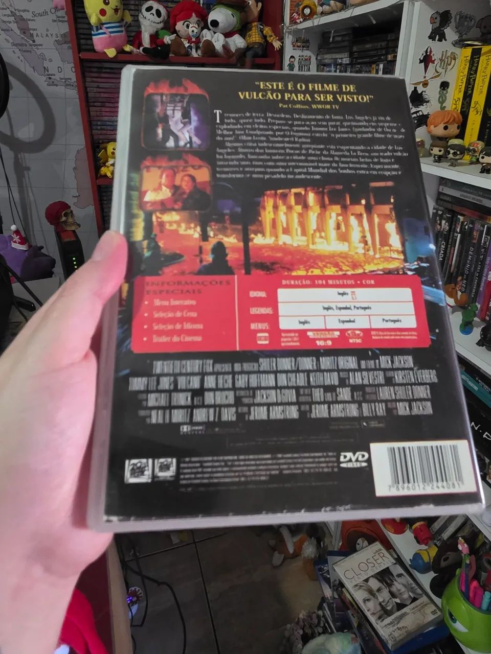 DVD Inferno de Dante e Volcano - Original - Foto 5