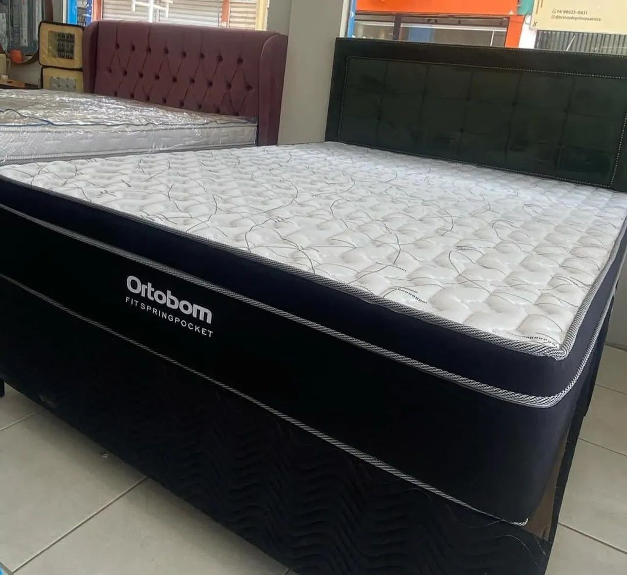 Cama Box Ortobom Fit Spring Pocket Casal  - Foto 2