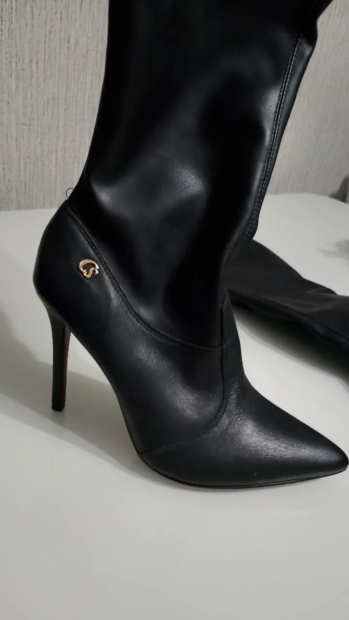 Bota em Couro Carmen Steffens - Foto 5