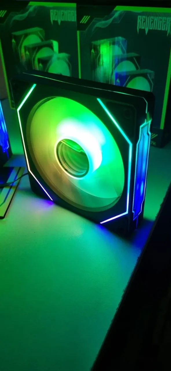 Kit 3 Cooler Fan 120mm Revenger Maximus G-VR347K - Foto 6