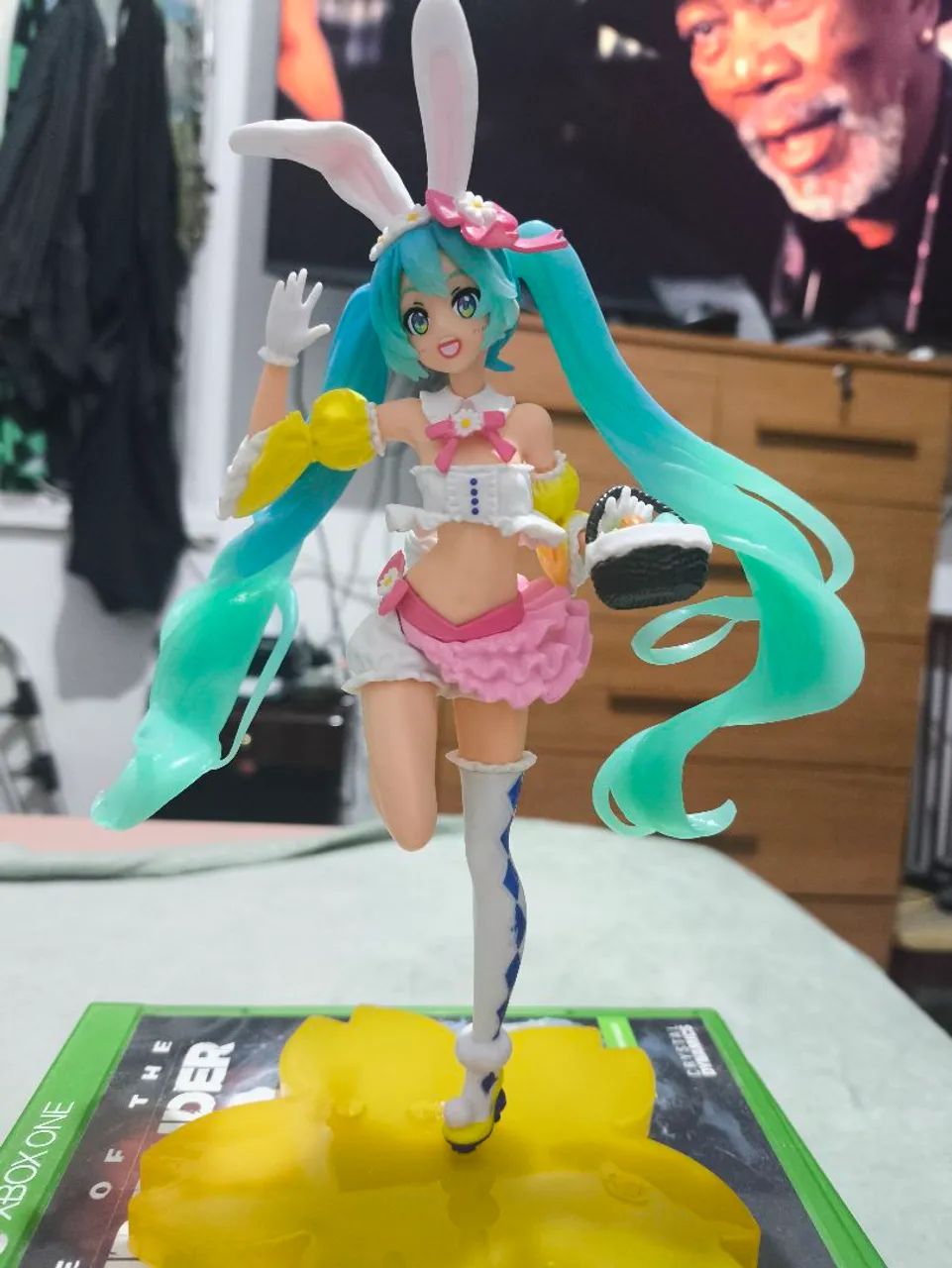 Figure colecionável Hatsune Miku - versão coelhinha de Páscoa - Foto 2