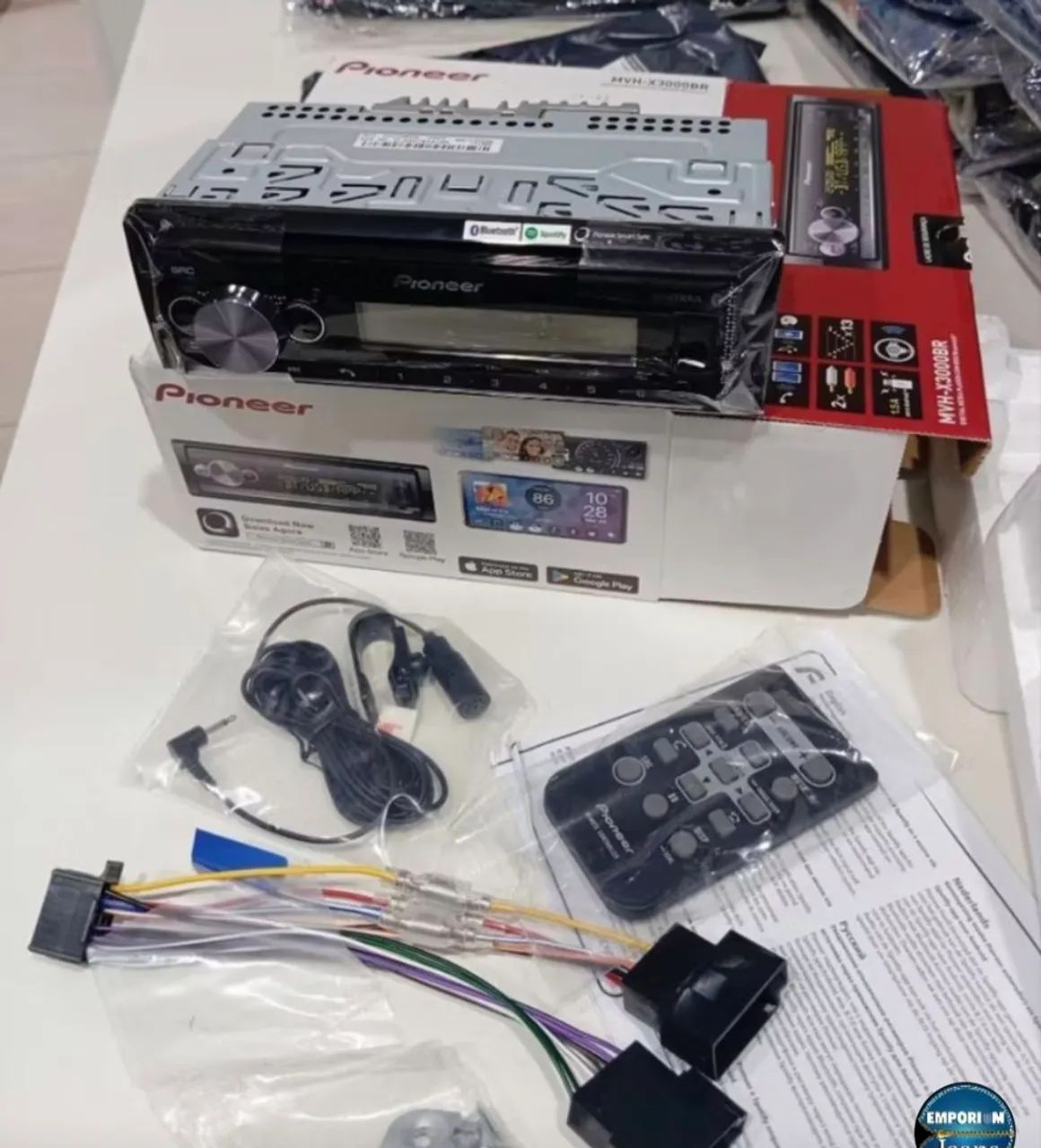 Toca cd Pioneer x3000 novo! - Foto 3