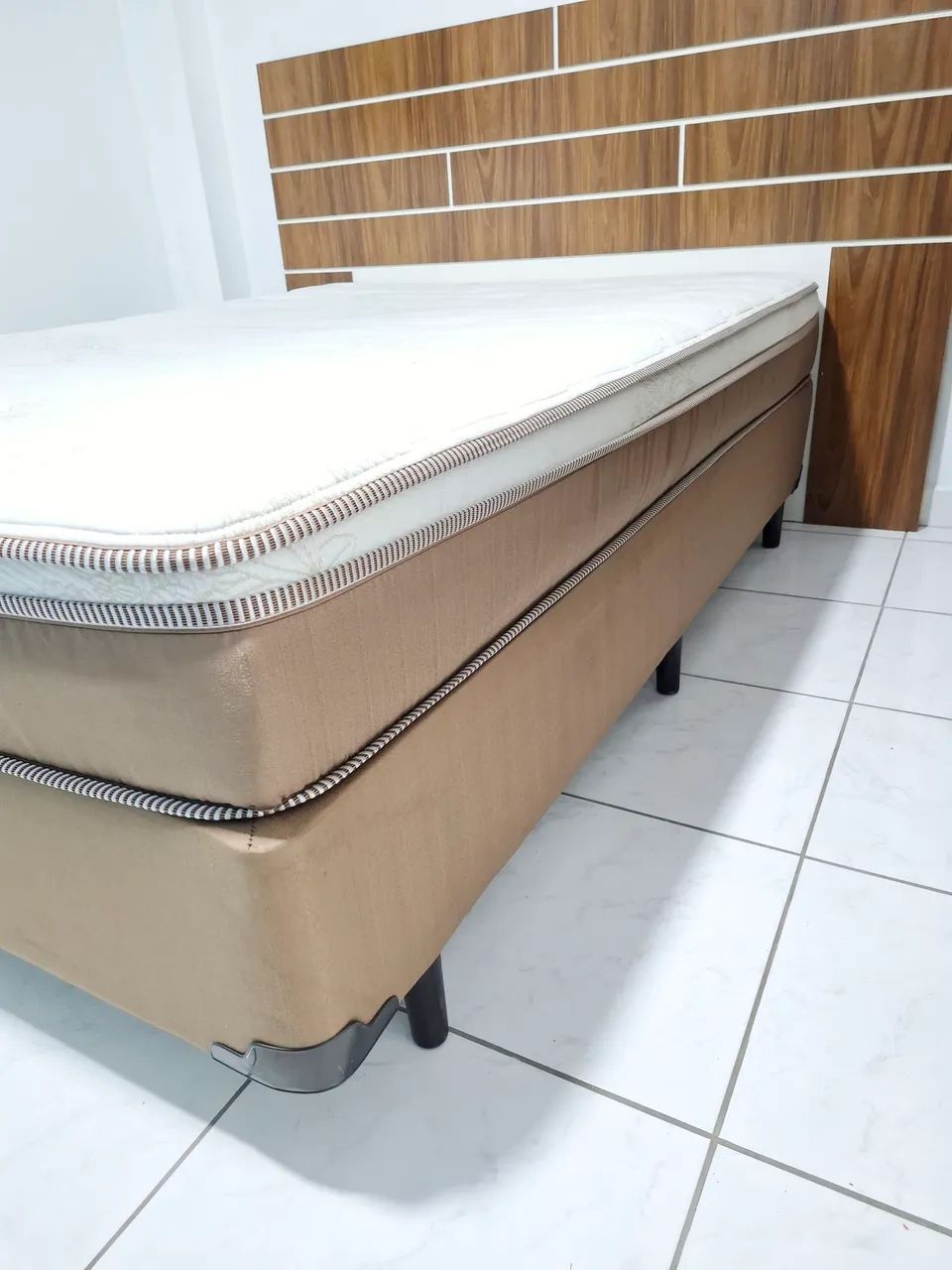 Conjunto cama box casal king star D33  - Foto 2