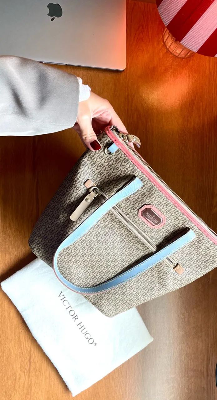 Bolsa Victor Hugo tote monogram 