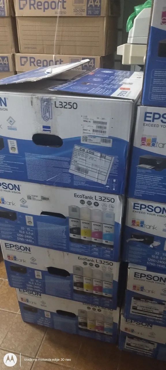 Lote com 5  impressoras Epson 3250