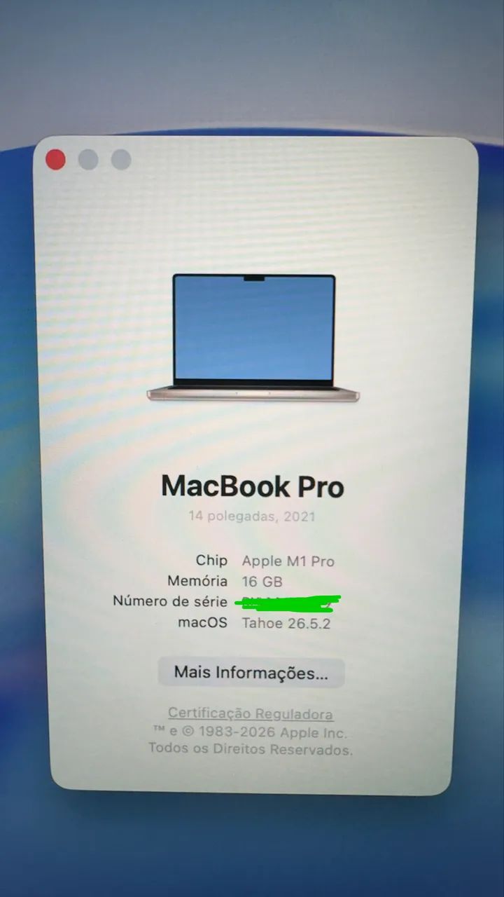 Macbook Pro m1 Pro 14 polegadas - Foto 3