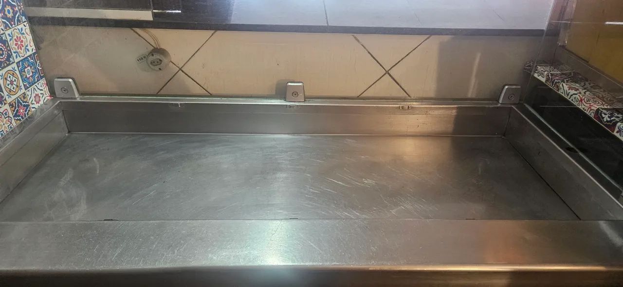 Balcão de inox refrigerado a parte de cima. - Foto 3