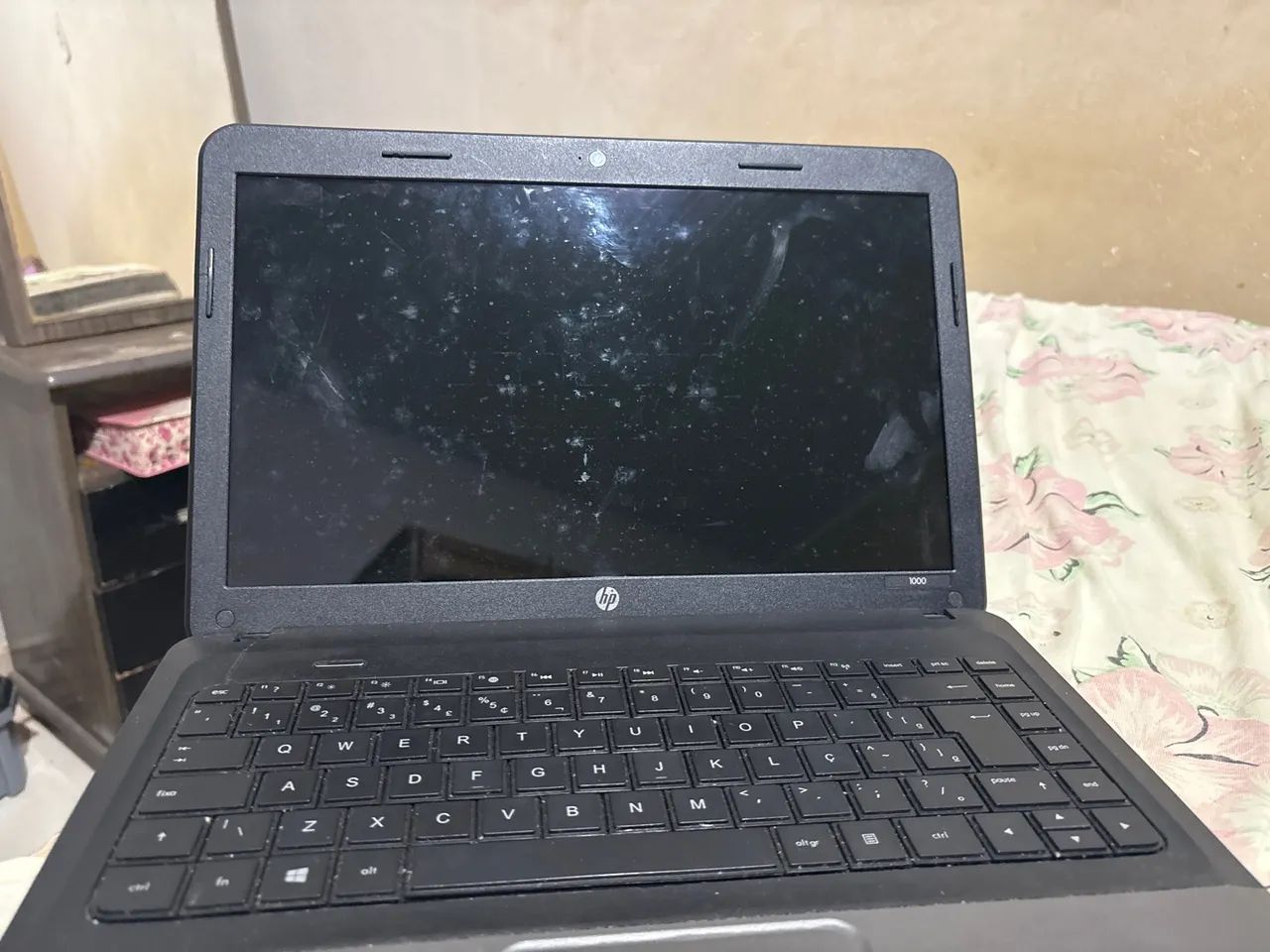 Notebook pra retirar peça 