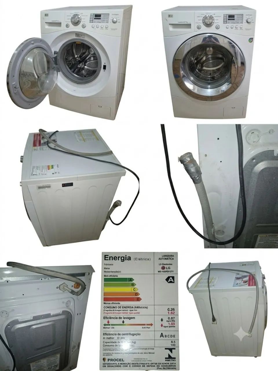 Lavadora LG 8K