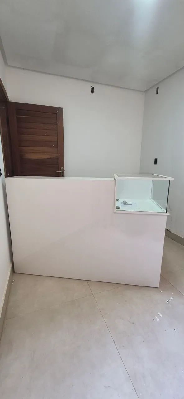 Balcão de loja MDF branco  - Foto 4
