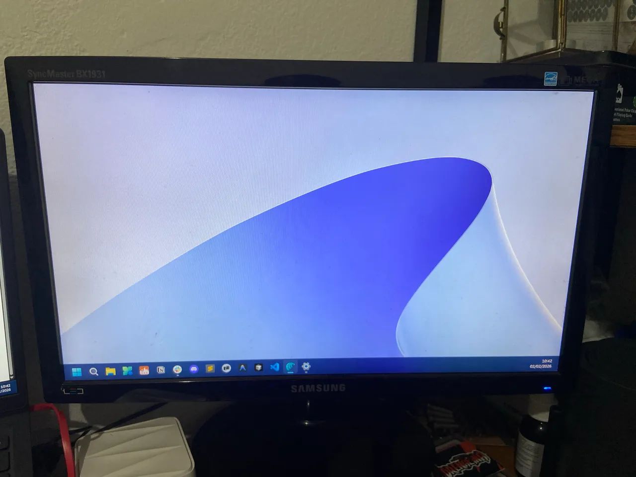 Monitor Samsung 20 Polegadas LED Widescreen | VGA/DVI |