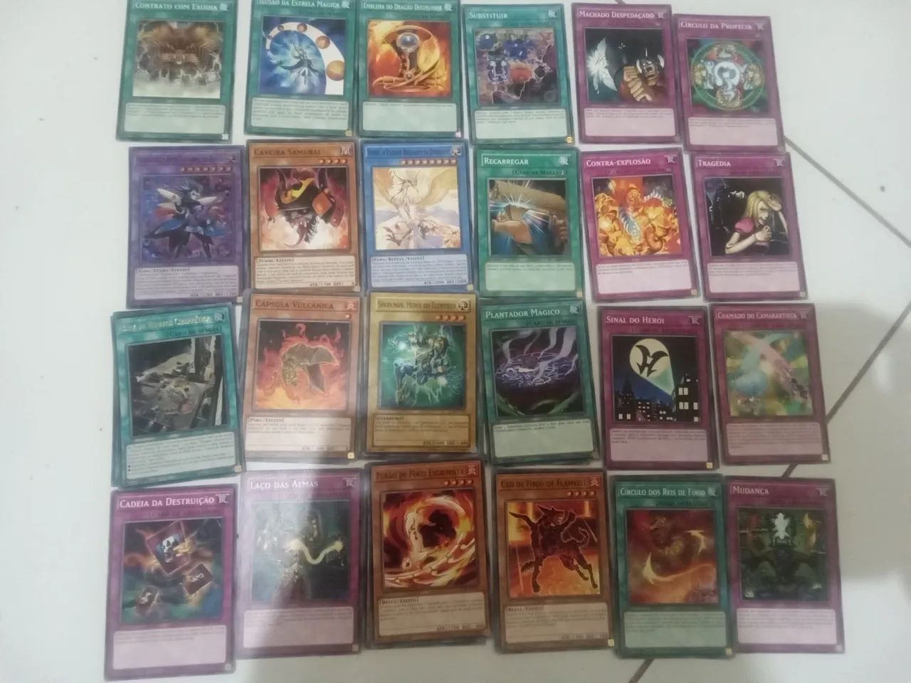 Cartas de yugioh , pokemon , magic , dragon ball e digimon avulsas , somente troca - Foto 2
