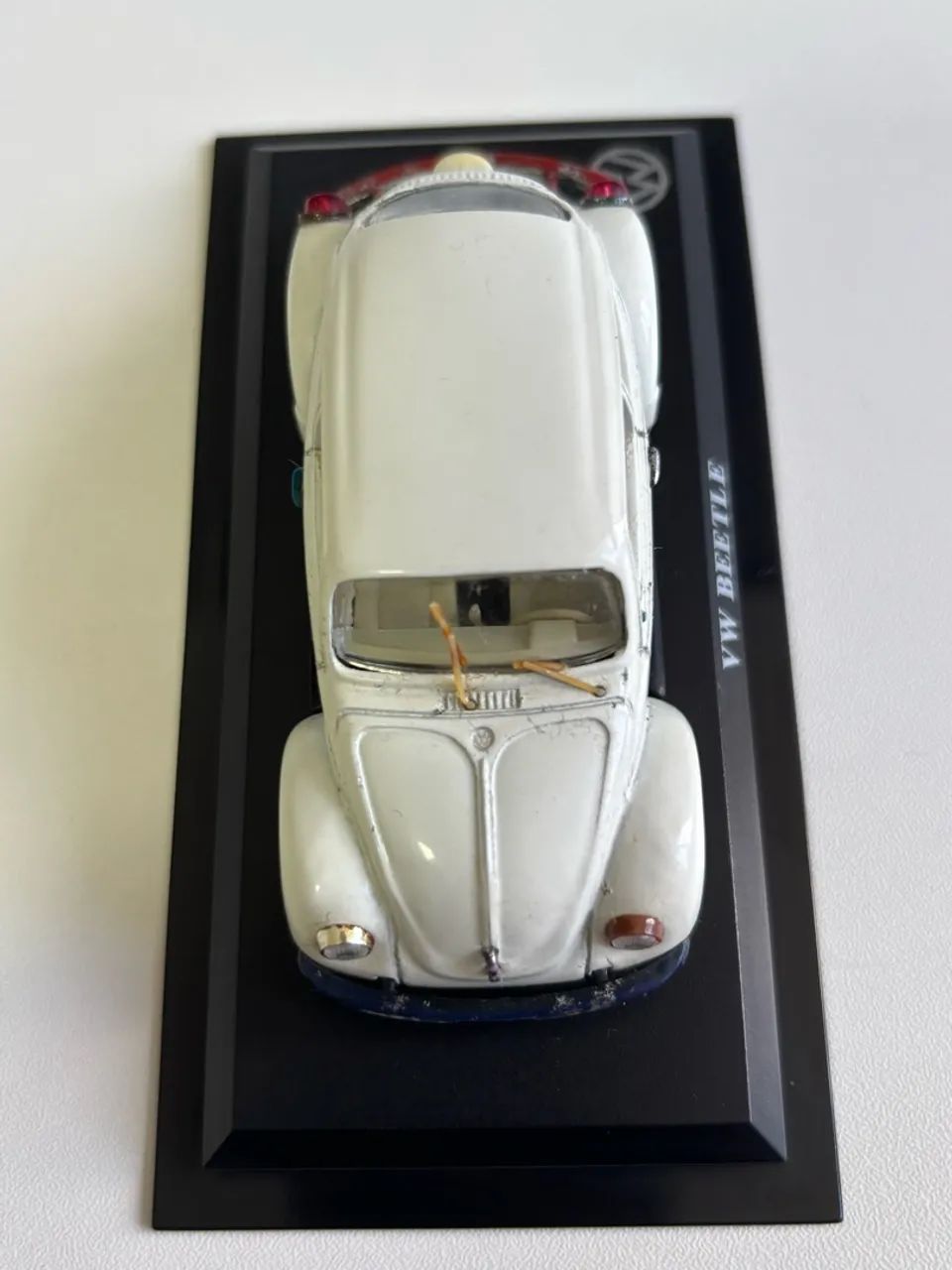 Miniatura Fusca Mexicano com base 1:43 - Foto 3
