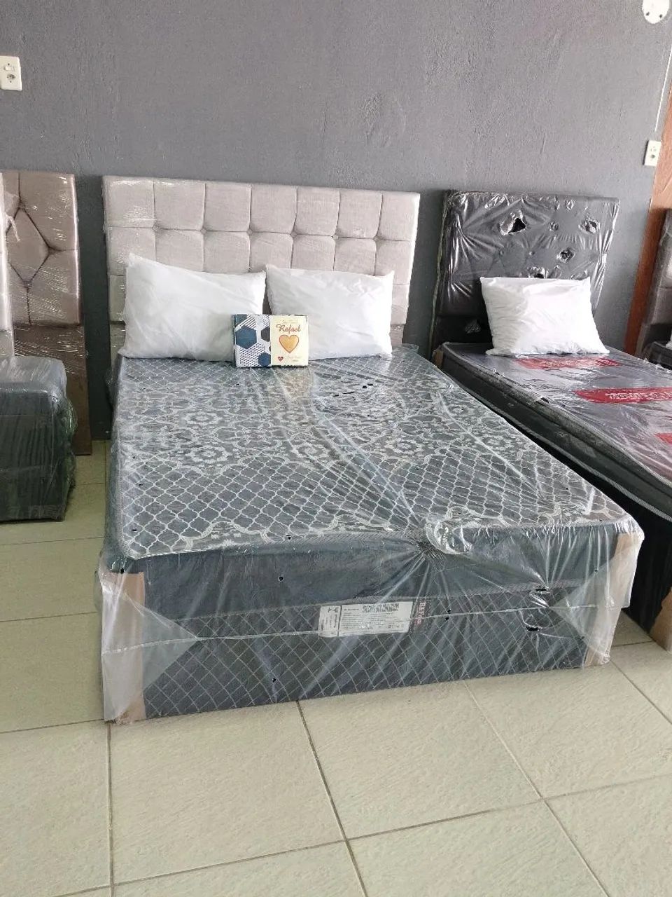 Cama box na promoção 
