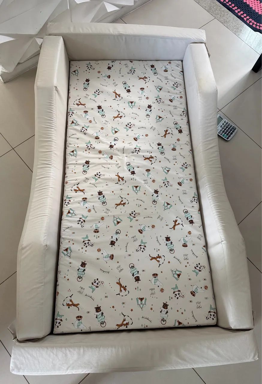 Cama infantil couro 