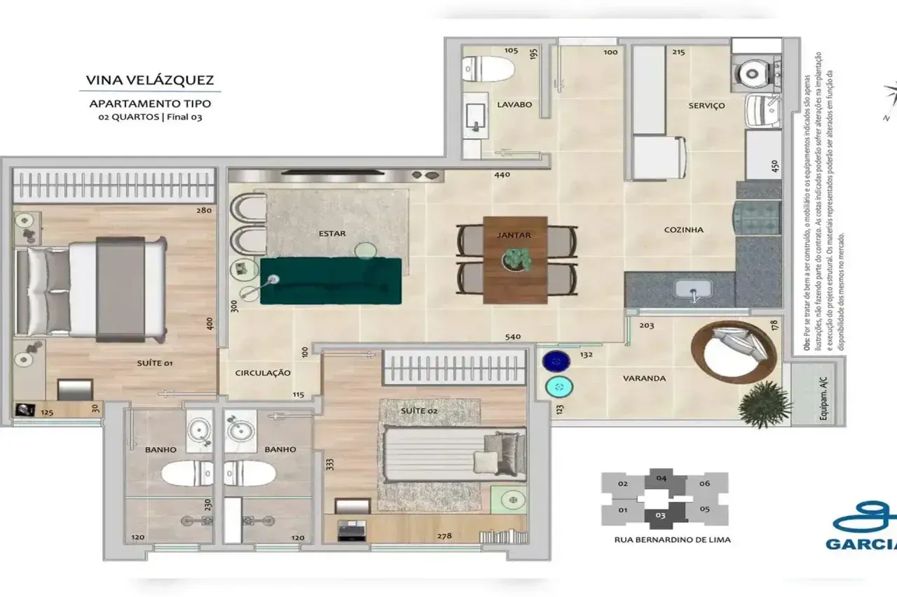 PLANTA 72m²