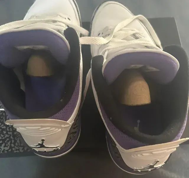 Nike Air Jordan 3 Dark Iris Original tam 42 (não aceito troca) - Foto 5