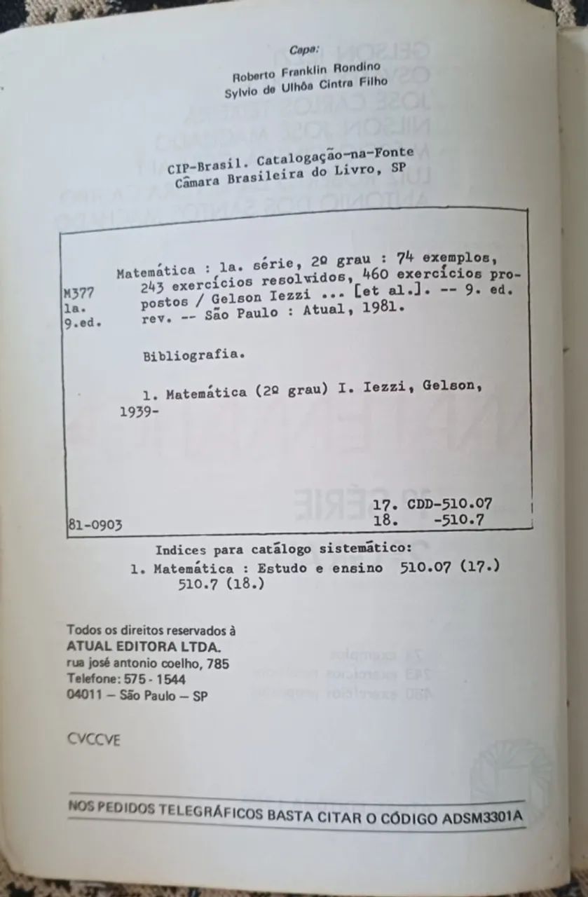 Livro Matemática - Foto 3