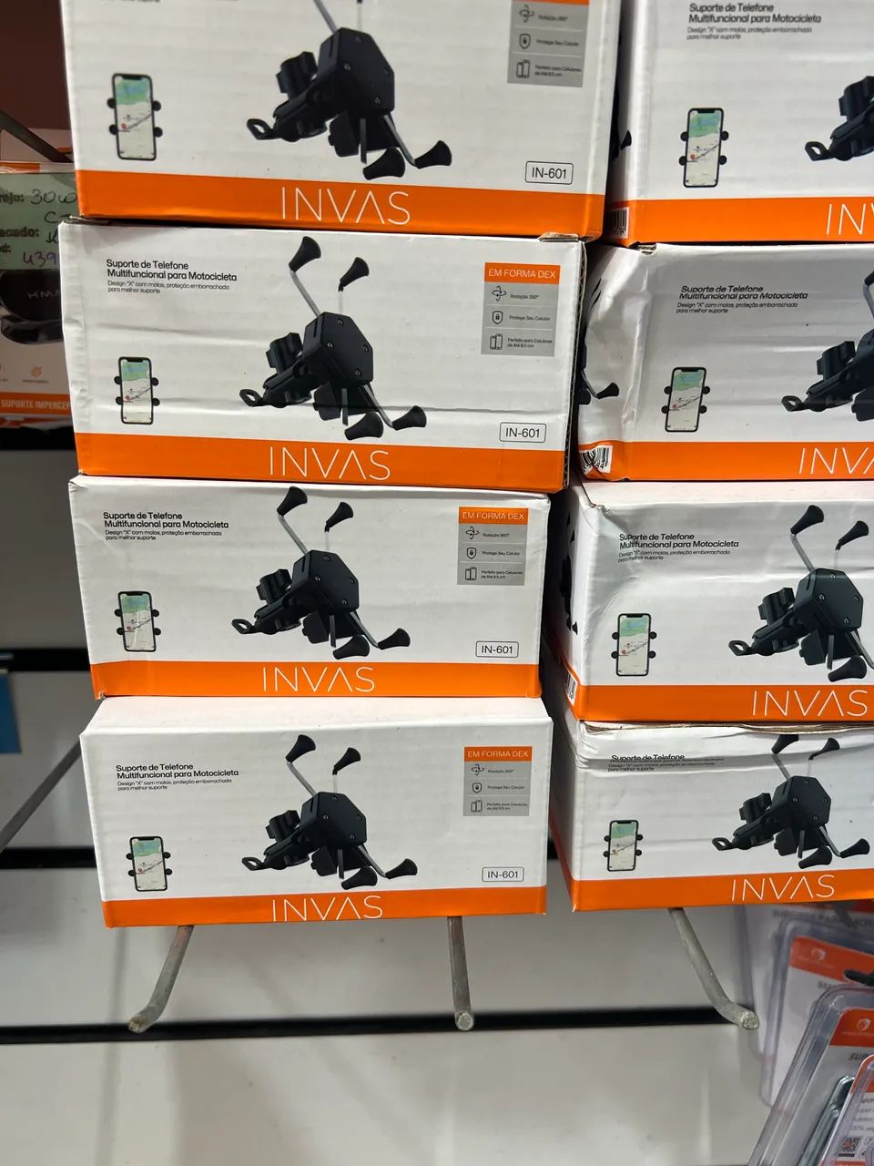 Suporte de celular para moto 