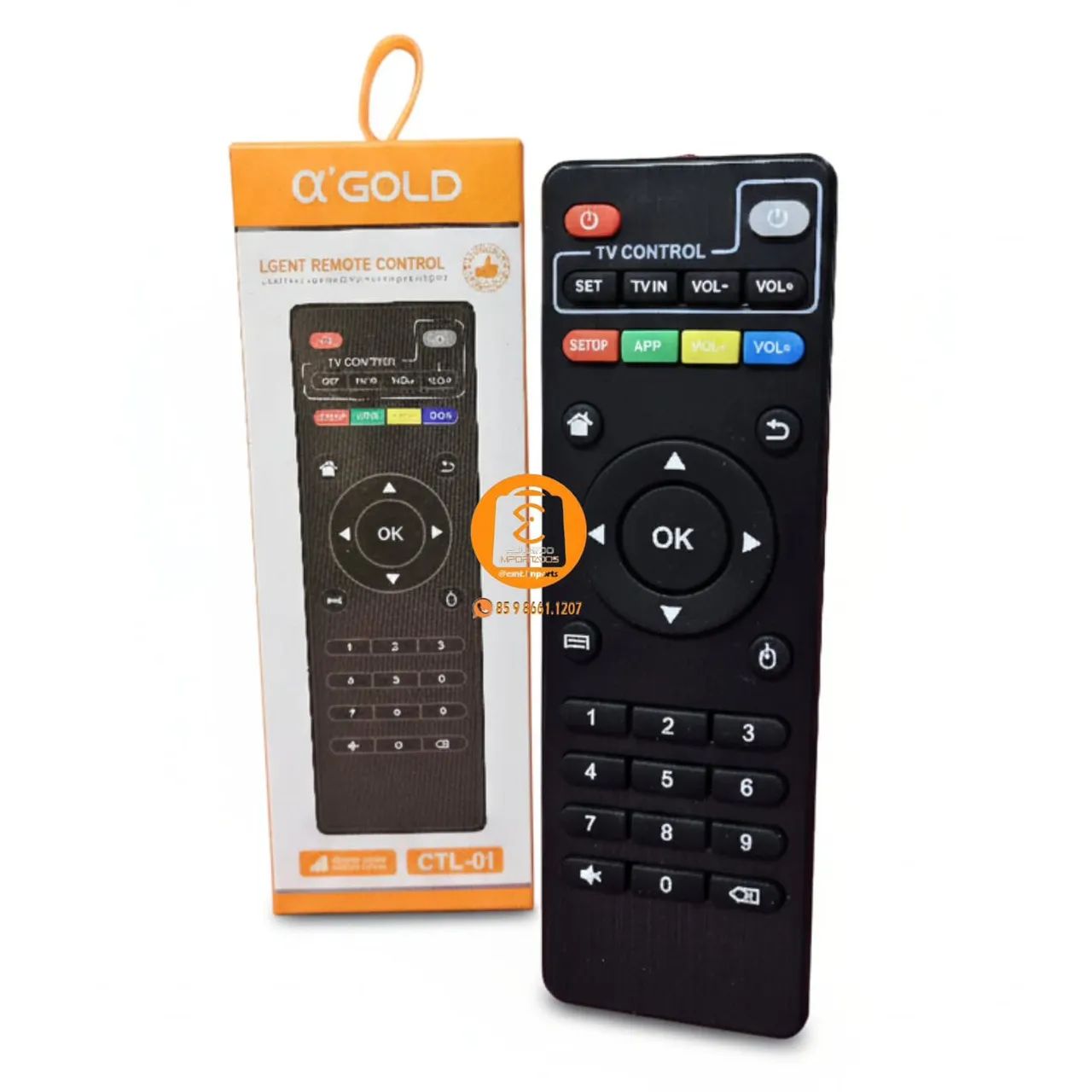 Controle Remoto Universal p/ TV B0X ou conversor digital 