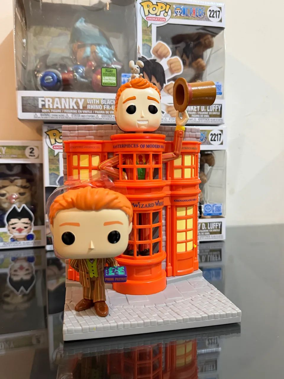 Funko Pop Fred Weasley With Weasley's Wizard Wheezes