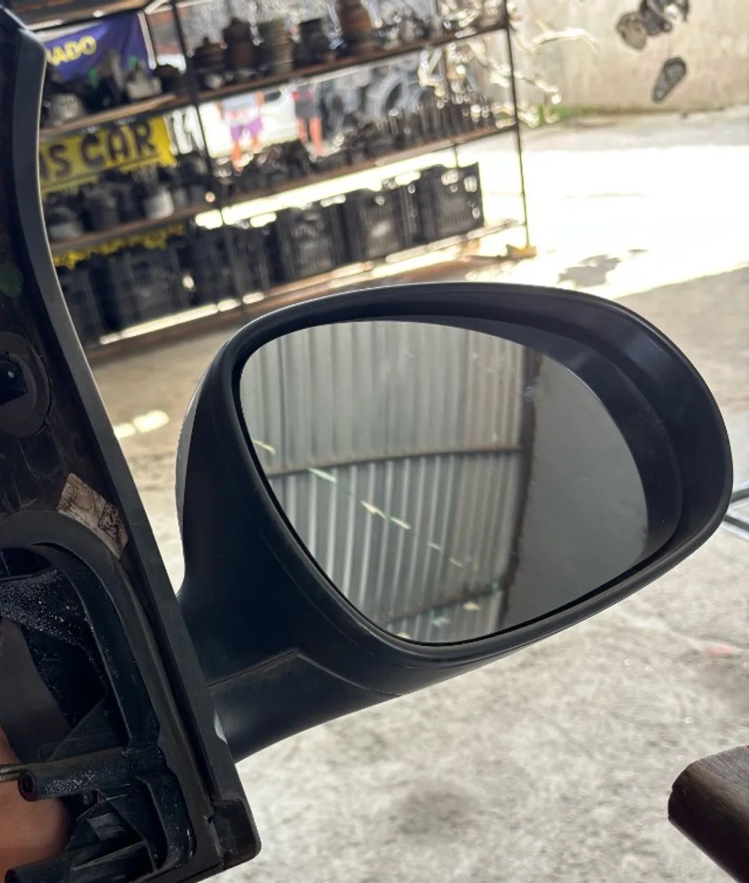  RETROVISOR DIREITO FIAT MOBI - COR BRANCA ORIGINAL