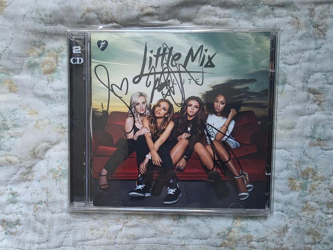 CD Little Mix Salute Autografado 