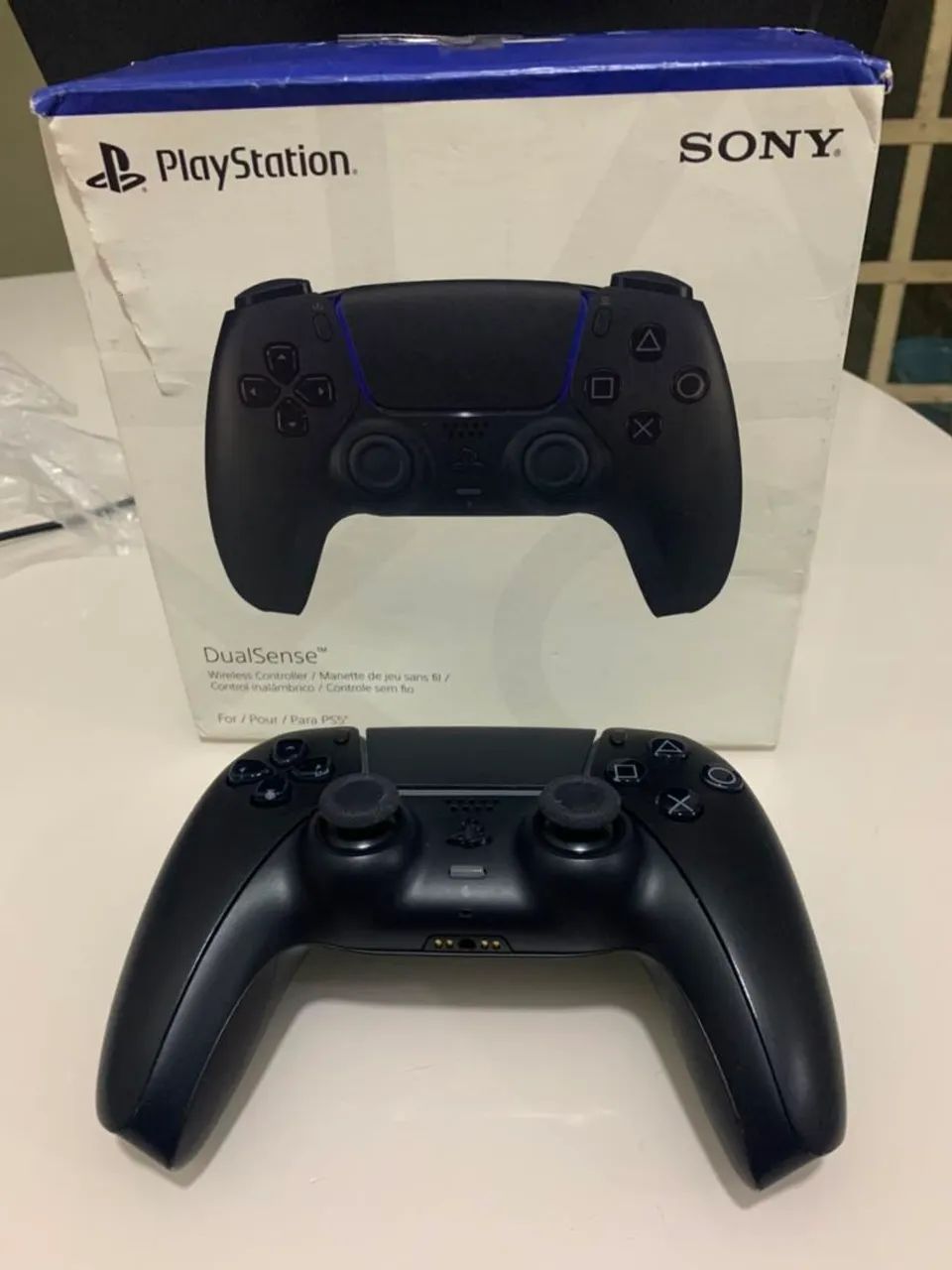 Controle Dualsense preto