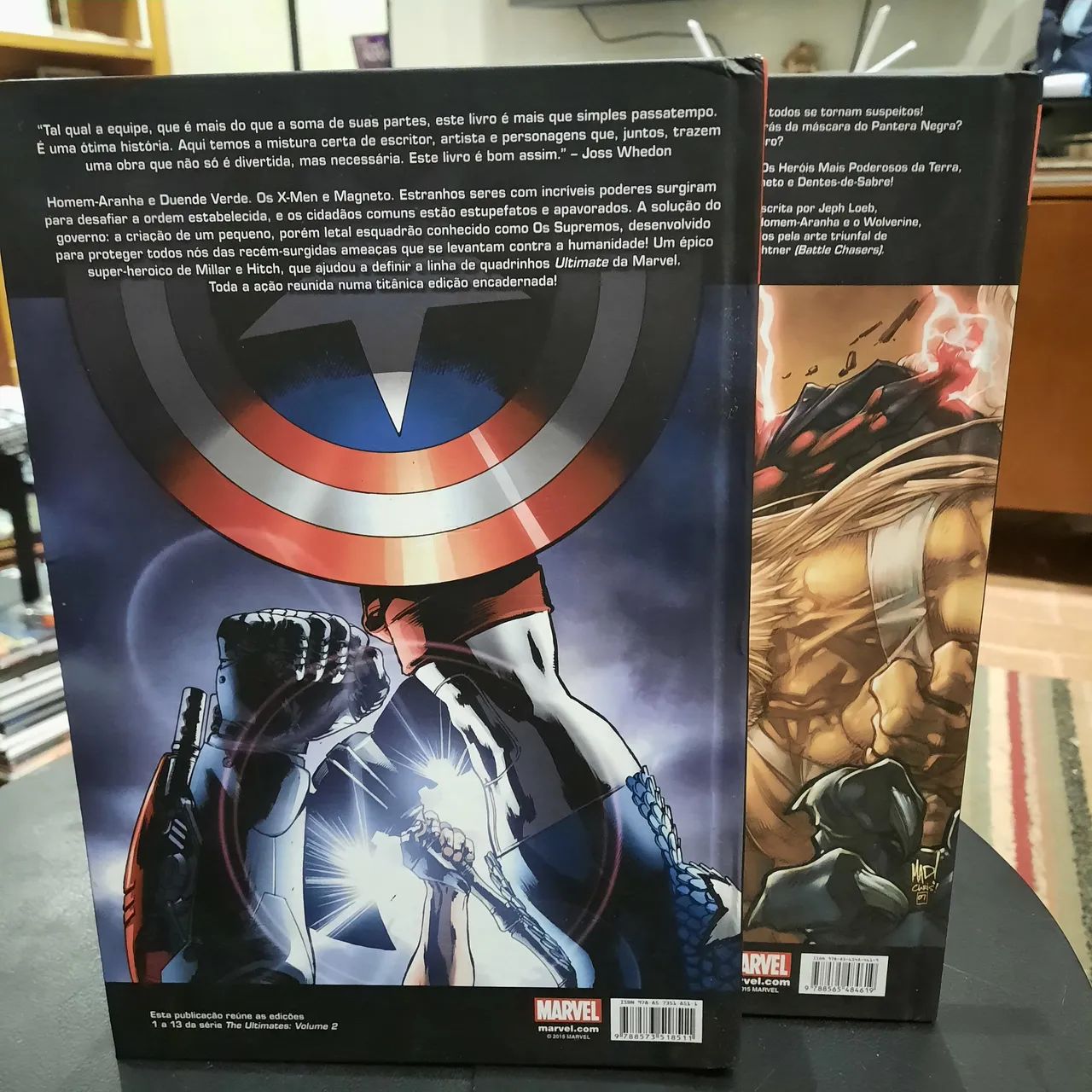 HQs Os Supremos Volumes 2 e 3 Capa Dura Panini - Foto 2