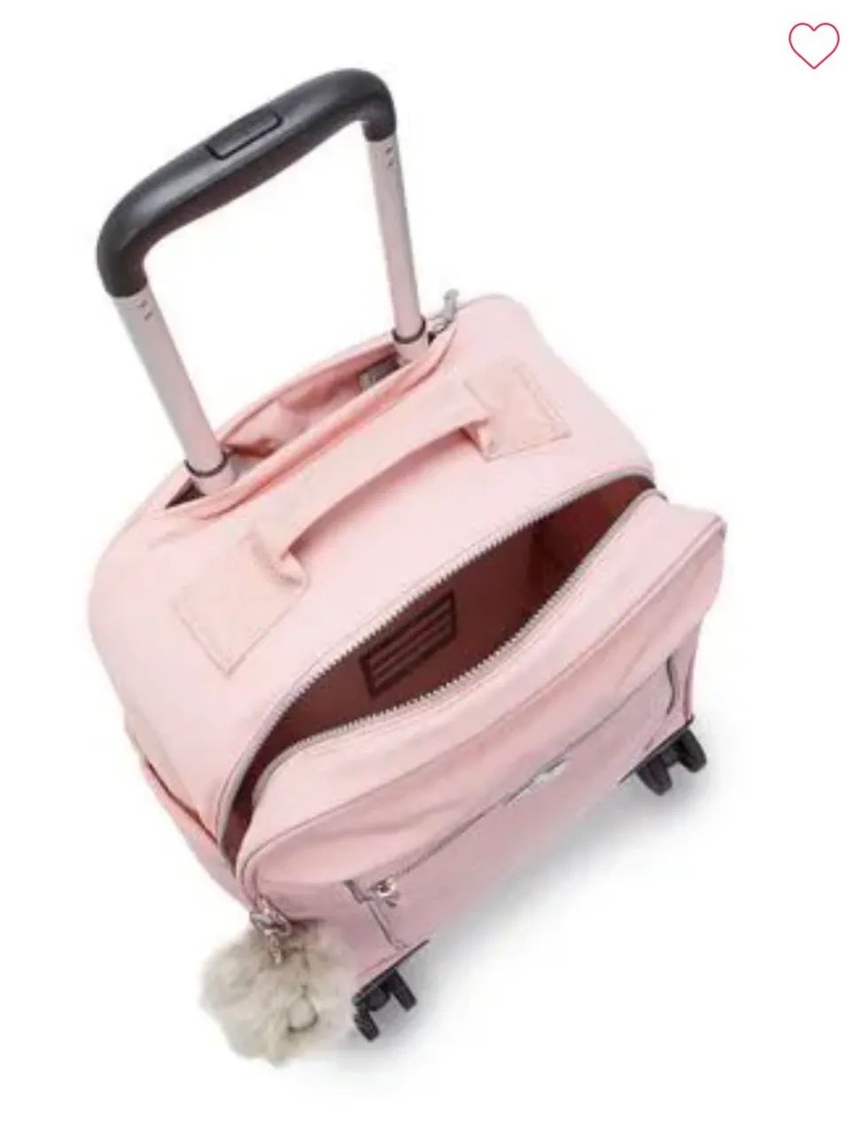 Mochila Kipling Mese Escolar Rosa 27l Com Rodinhas - Foto 2