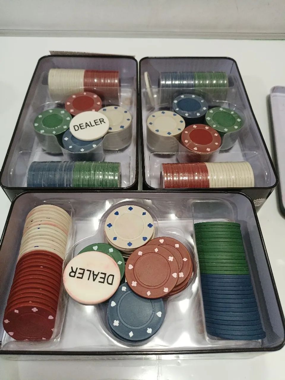Jogo de fichas para poker  - Foto 2