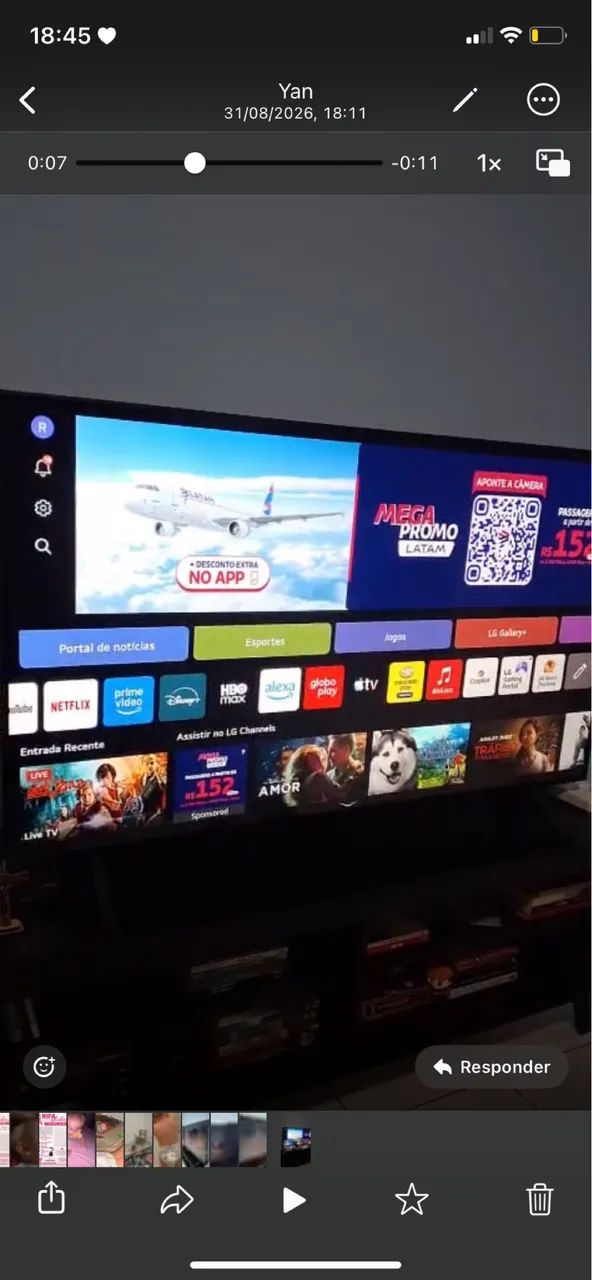 Tv UHD 60 polegadas