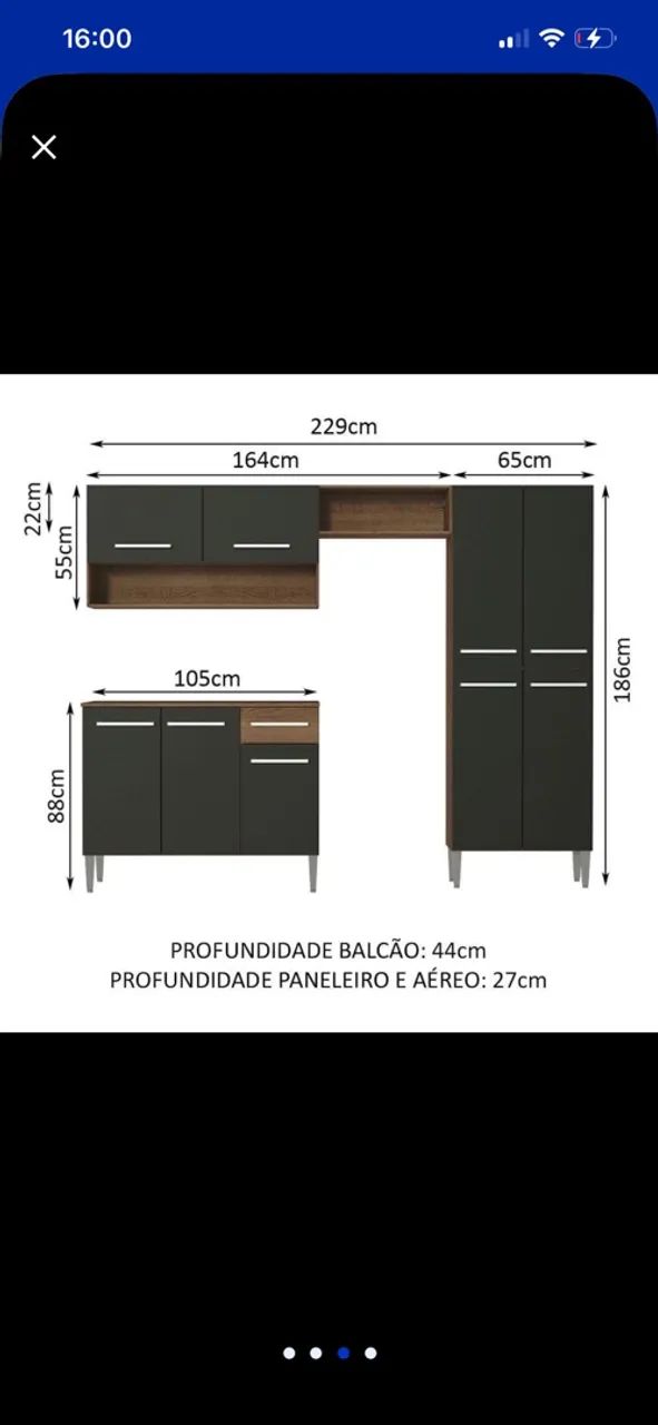 Armário de Cozinha - Foto 2
