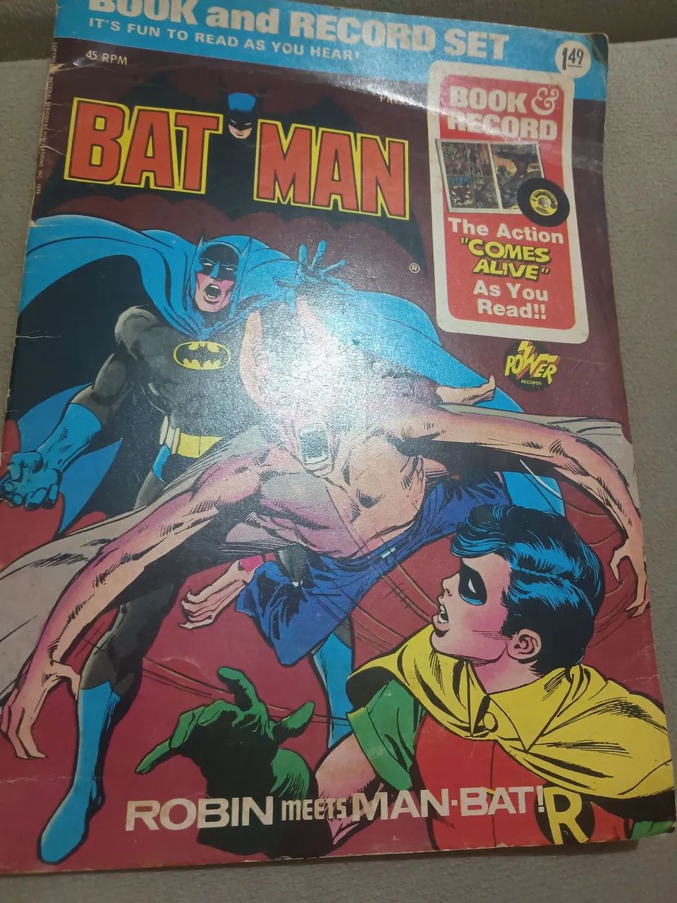 Bat Man Book Record 