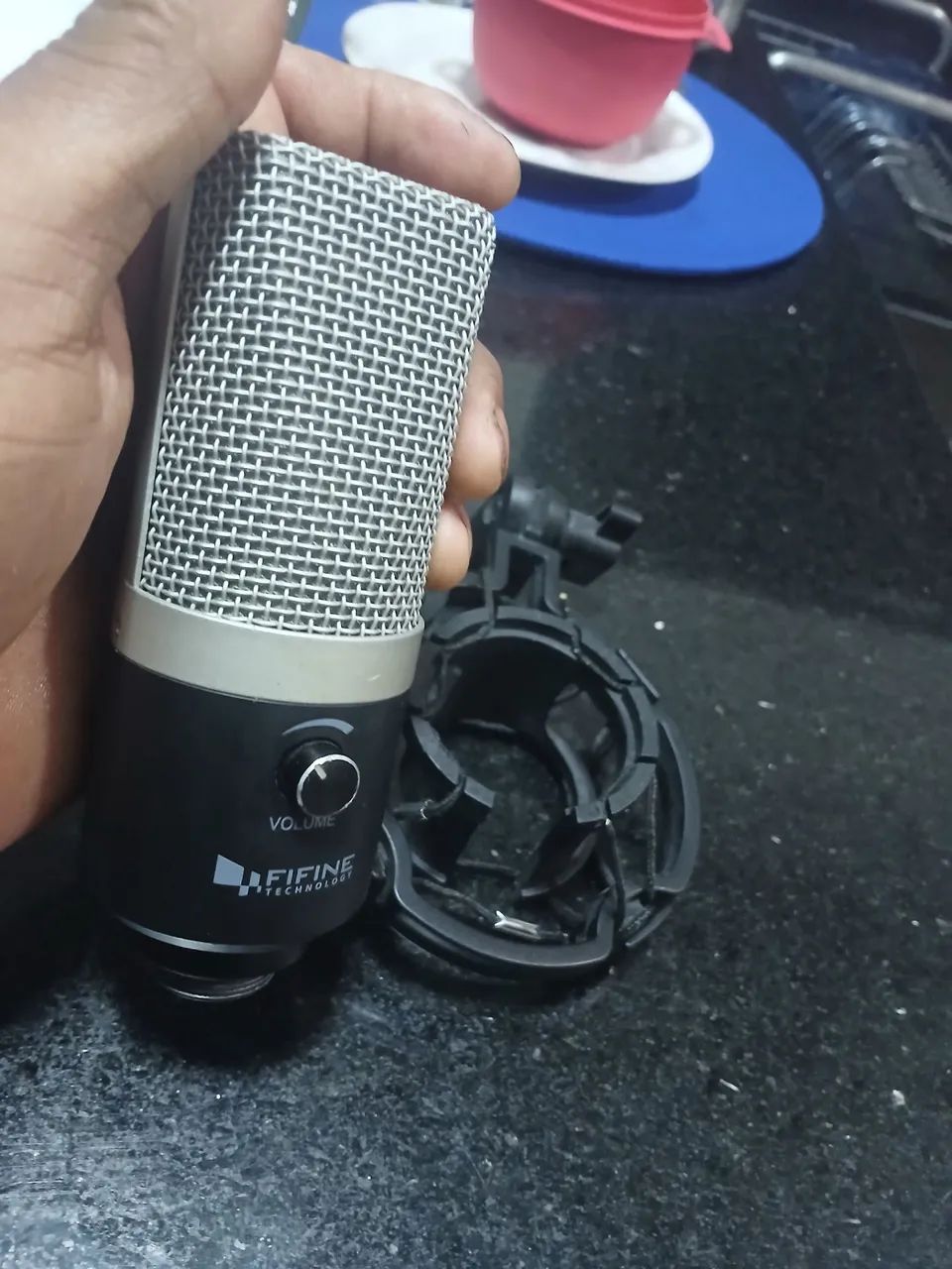 Microfone para gravação em estudio e live fifine - Foto 4