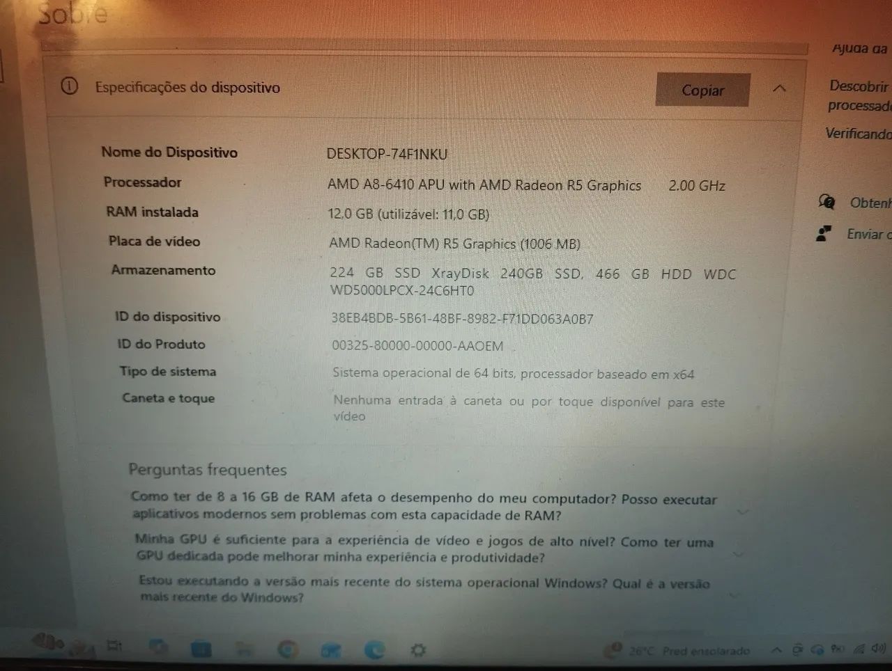 Notebook Lenovo - Foto 2