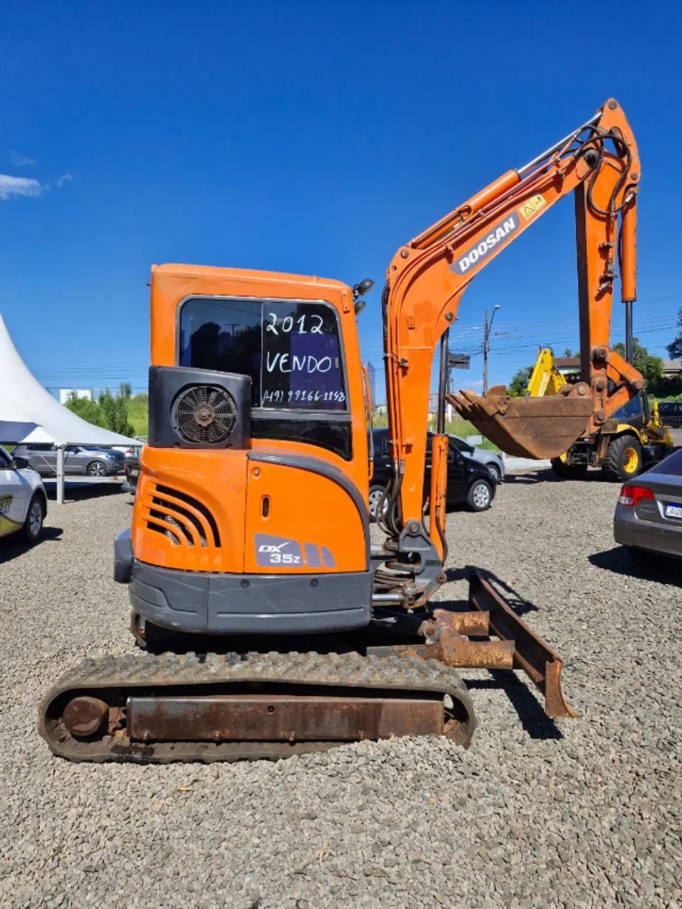 Mini Escavadeira Doosan DX35Z 2013 - Foto 6