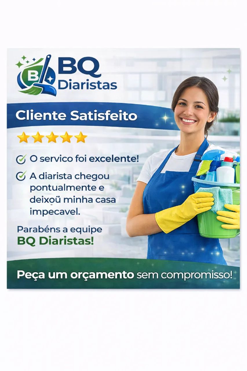 BQ Diaristas/Diaristas em Barbacena - Foto 4