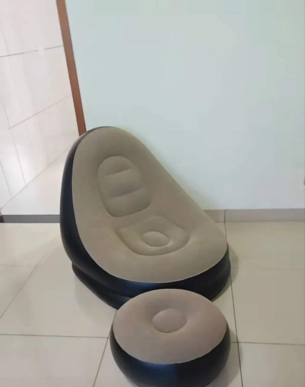 Vendo puf/poltrona inflável  - Foto 4